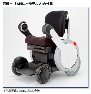 図表－１「WHILL－モデルA」の外観