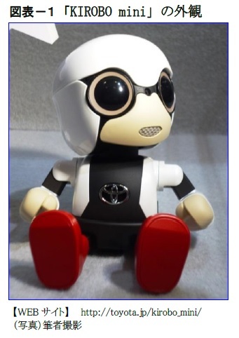 図表-1 「KIROBO mini」の外観