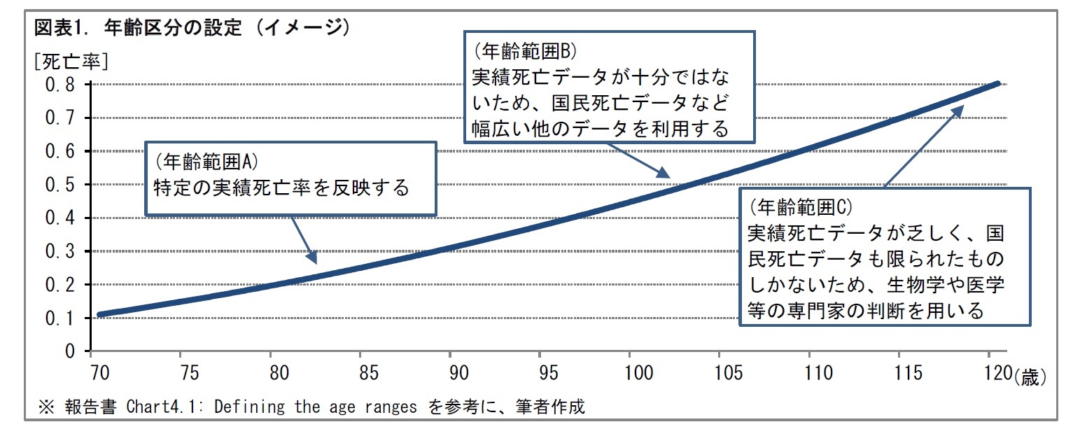 図表1. 年齢区分の設定 (イメージ)
