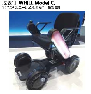 図表１：WHILLModelC