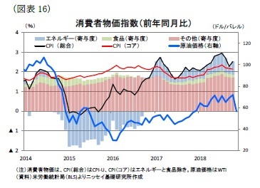 （図表16）消費者物価指数（前年同月比）