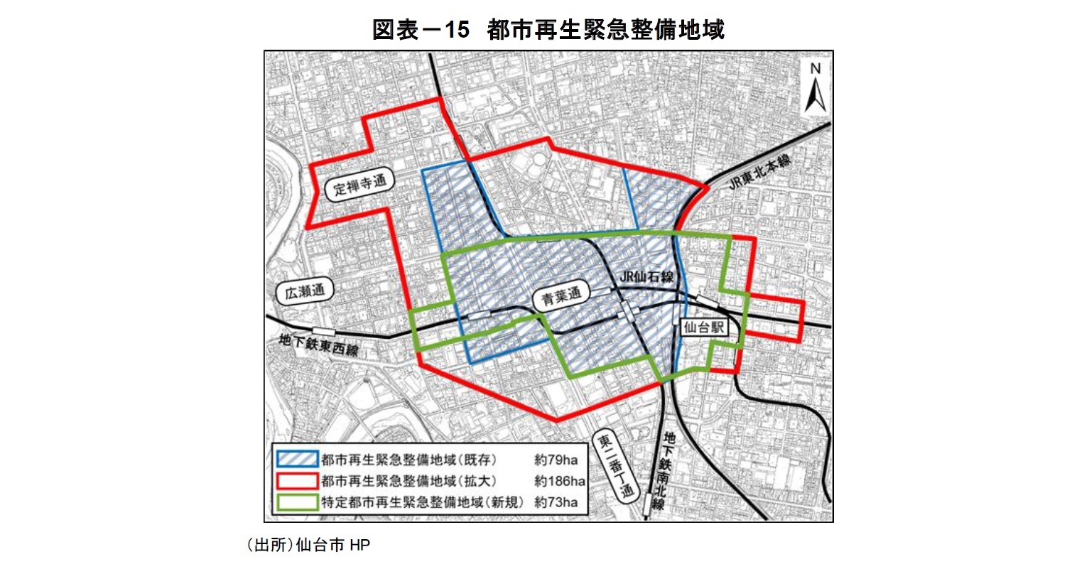 図表-15 都市再生緊急整備地域