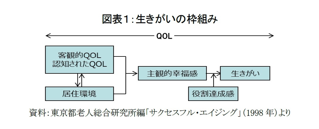 図表１：生きがいの枠組み