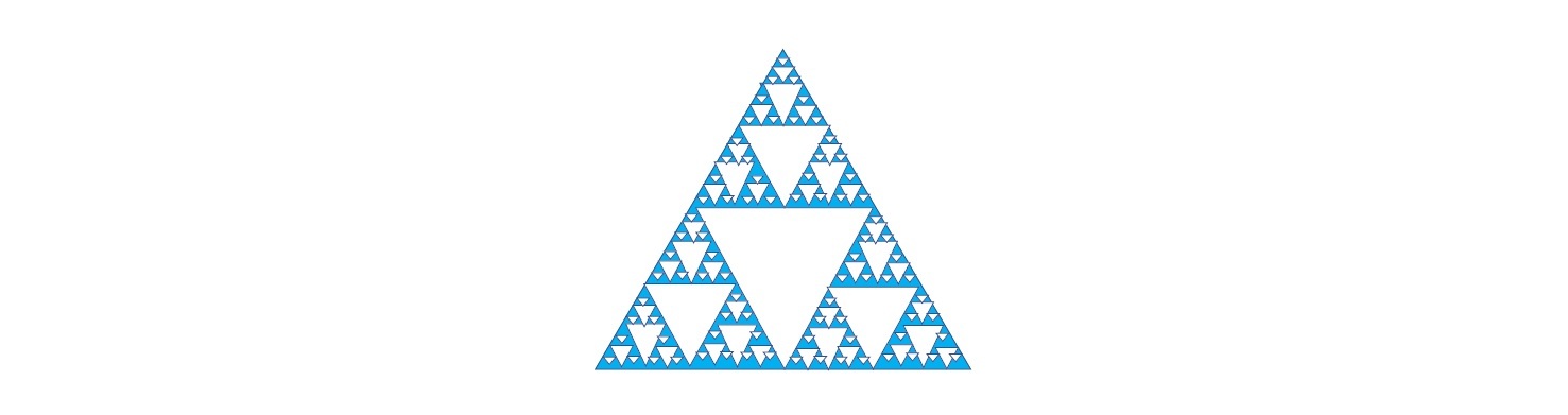 シェルピンスキーの三角形2
