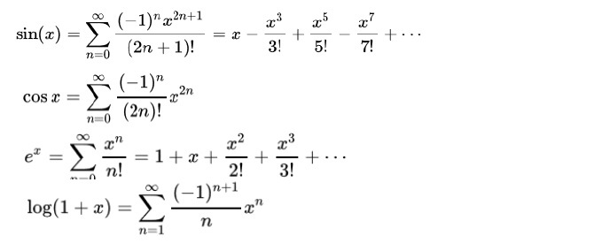 関数を無限和の形で表す「べき級数展開（マクローリン展開）」