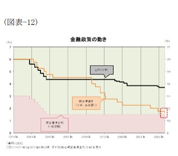 (図表-12)金融政策の動き