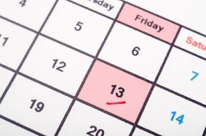 13日の金曜日は毎年必ず現れるってこと知っていますか－全ての曜日と日付の組み合わせが毎年必ず現れます－