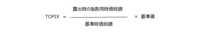 ＴＯＰＩＸの算出式