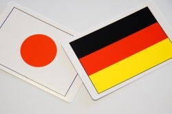 日本とドイツのGDP推移