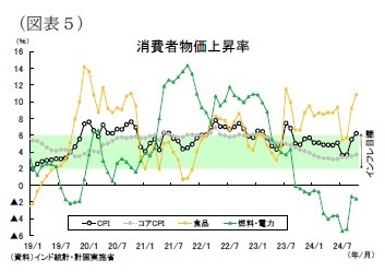 (図表5)消費者物価上昇率