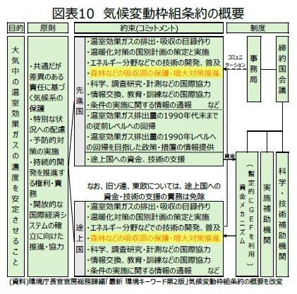 図表10 気候変動枠組条約の概要
